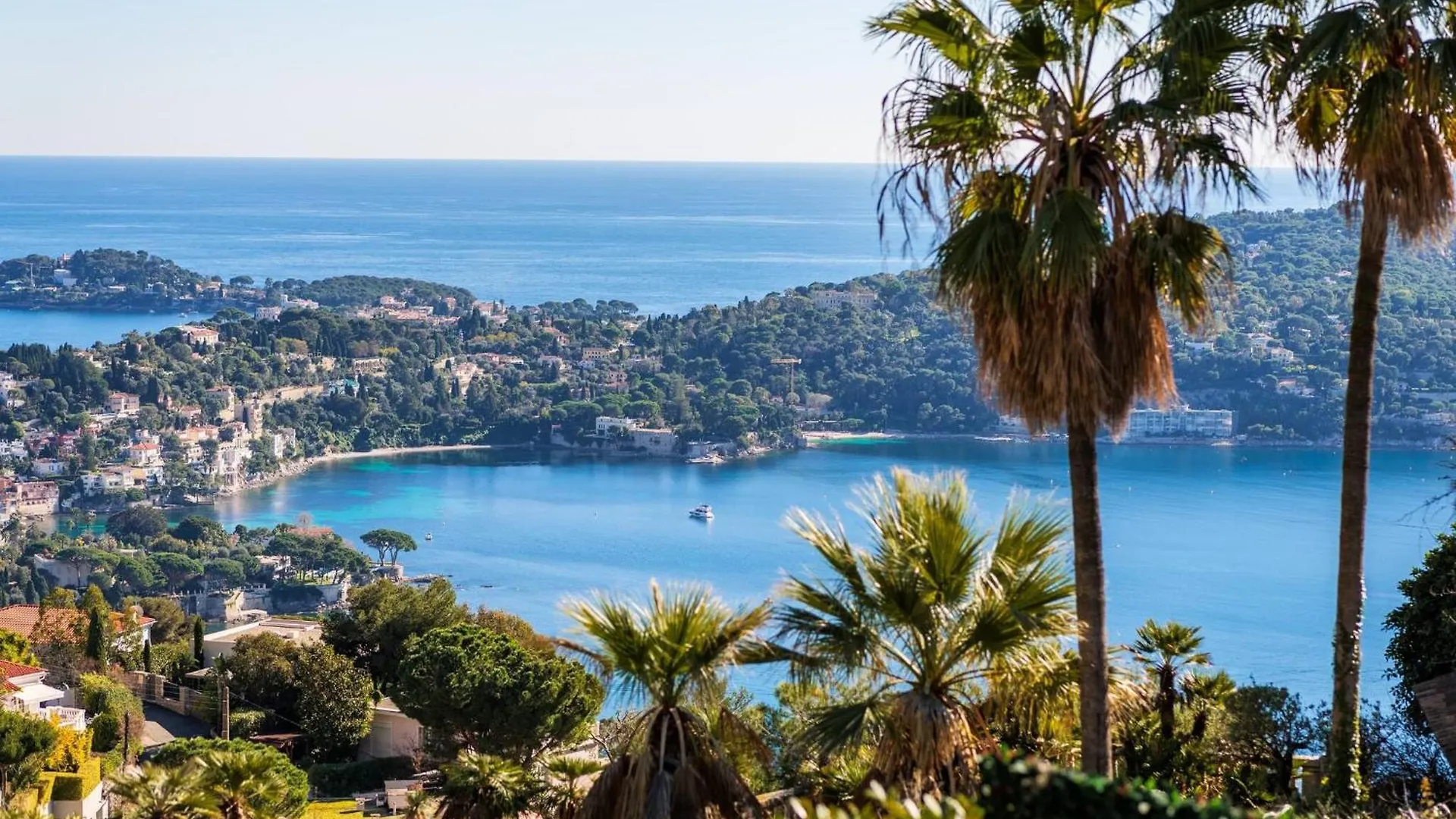 Elegance, Serenite Et Vue Exeptionnelle Sur La Rade Villefranche-sur-Mer Prázdninový dům
